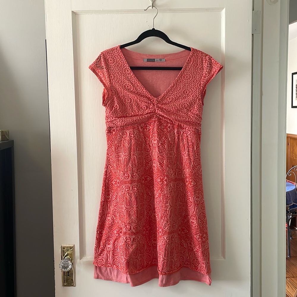 Athleta Coral Mini Dress